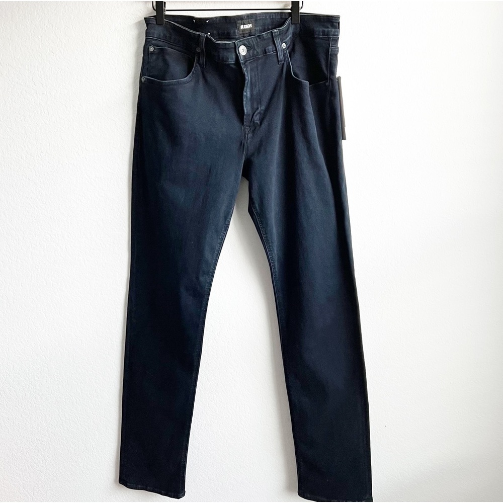 HUDSON Blake Slim Straight Lexi Men Dark Blue Jeans Size 36 BRAND NEW
